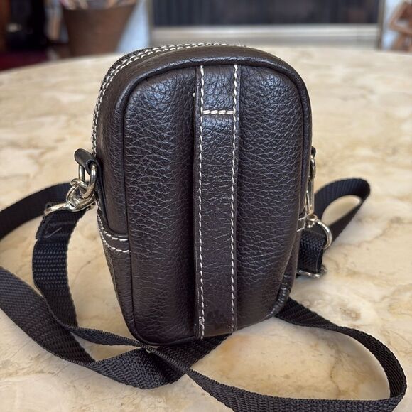 Vintage Roots Leather Camera Bag Crossbody - Picture 8 of 16